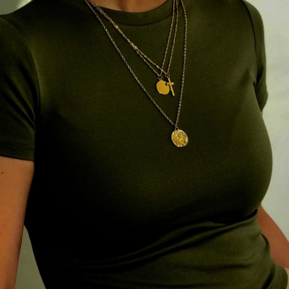 Coins Maria Choker Necklace Sets - Picture 5 of 5
